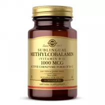 Solgar Sublingual Methylcobalamin (Vitamin B12) 1000 mcg Suplement diety 30 tab.