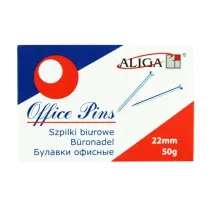 Aliga Szpilki metalowe 22mm 10op.x 50g