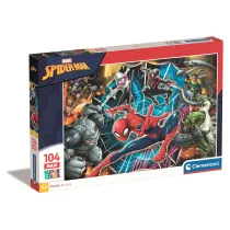 Puzzle 104 el. Maxi SuperColor. Spider man Clementoni