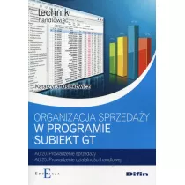Organizacja sprzeday z wykorzystaniem  Subiekt GT