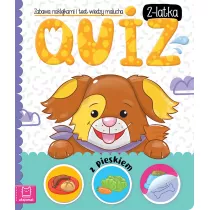 Zabawa naklejkami i test wiedzy malucha. Quiz 2-latka z pieskiem