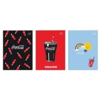 Interdruk Zeszyt A4/32k 70g Mat+UV Coca Cola linia, 1 szt