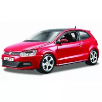VW Polo GTI Mark 5 Red 1:24 BBURAGO