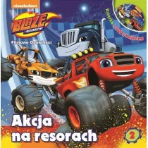 Akcja na resorach blaze i megamaszyny + dvd
