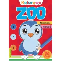 ZOO. Kolorowanie z cyferkami