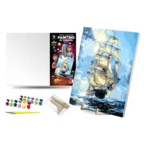 Qbee Malowanie po numerach - Wielkie �agle 30x40cm