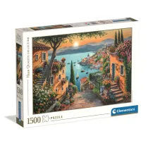 Puzzle 1500 el. HQ Steps To The Harbor Clementoni