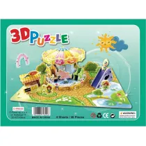 Puzzle 3D 46 el. Cyrk O-press