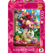 Puzzle 1000 Bukiet kwiat�w Schmidt