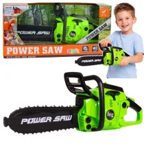 Zabawkowa pi�a �a�cuchowa �wiatlo d�wi�k zielona LeanToys