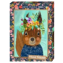Puzzle 1000 el. Floral Friends. Wiewi�rka, Mia Charro Heye