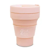 CoolPack Kubek silikonowy 355 ml pastelowy powder peach
