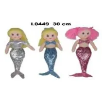 Lalka Syrenka 30cm MIX