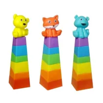 Zabawka dla malucha piramidka mix Swede