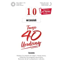 Armin Style KARNET URODZINY 40 B6 Z KOP AS GM-1008 FOL