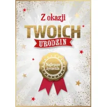 Armin Style KARNET URODZINY B6 Z KOP AS GM-1300 FOL