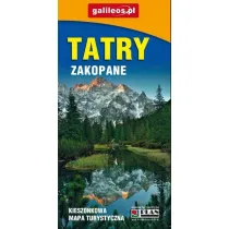 Mapa kieszonkowa Tatry, Zakopane laminowana