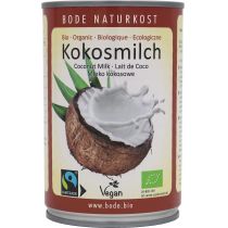 Allfair Coconut milk - napój kokosowy bez gumy guar (17 % tłuszczu) fair trade (puszka) 400 ml Bio
