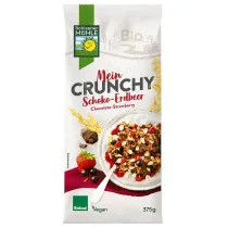 Bohlsener Muehle Crunchy czekoladowo - truskawkowe 375 g Bio
