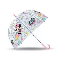 Parasolka przezroczysta automatyczna 48 cm Myszka Minnie
