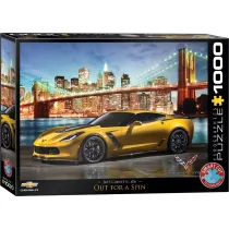 Puzzle 1000 el. Corvette Z06 Eurographics
