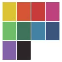 Herlitz Zeszyt A5/60K gadki Rainbow (10szt)