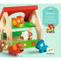 Drewniana zabawka mini farma DJ06388 Djeco