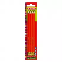 Herlitz Owek szkolne HB z gumka 4 szt.