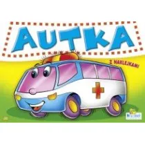 (092) Autka z naklejkami MIX