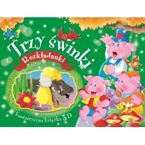 Fantastyczna ksi��ka 3D. Trzy �winki. Rozk�adanki