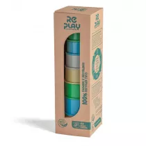 RePlay kubeczki piramidka edukacyjna 8 element�w Wader