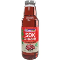 NaturaVena Sok z brzozy z �urawin� 750 ml