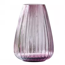 Bitz Wazon Kusintha 22 cm Pink Glass 25347 2.6 l