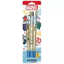 Beniamin P�dzelki z naturalnego w�osia Avengers 5 szt.