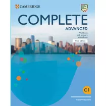 Complete Advanced. Third Edition. C1. Workbook with answers + Podrcznik w wersji cyfrowej