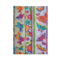 Paperblanks Playful Creations Notes Hummingbirds & Flutterbyes Midi linia