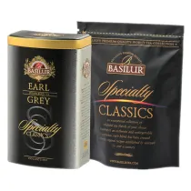 Basilur Herbata czarna Earl Grey w puszce 100 g