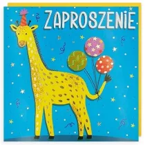 Kukartka Zaproszenie Urodziny 5 szt.