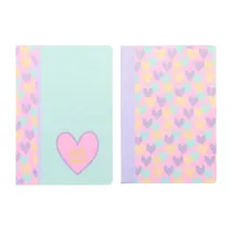 Ancor Zeszyt A4 Hearts kratka, 90g 48 kartek