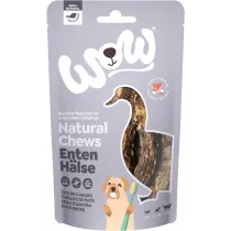 Wow Natural Chews Entenhalse - suszone szyje kacze 250 g