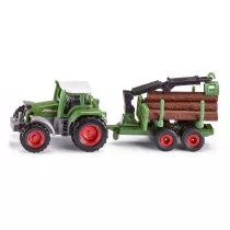 Siku 16 - Traktor z len przyczep S1645