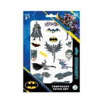 Zestaw kreatywny Batman Zestaw zmywalnych tatua�y "Batman. Bohaterowie Gotham City" 200548 Dodo