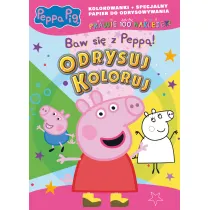 Peppa Pig. Odrysuj koloruj. Baw si� z Pepp�!
