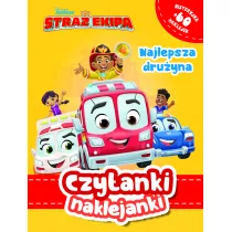 Czytanki naklejanki. Najlepsza druyna. Stra Ekipa. Disney