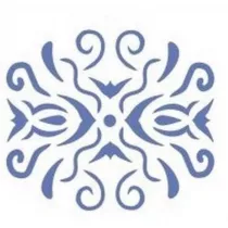 Galeria Hobby Szablon zmywalny ornament 12x15cm, 0.5mm