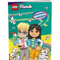 LEGO(R) Friends. Kolorowanka z naklejkami
