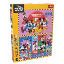 Puzzle 2x200 el. Czas z przyjaci�mi Trefl