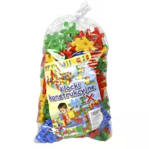Klocki konstrukcyjne 110 el. mix w worku