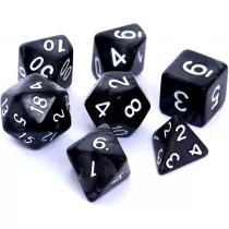 Komplet koci RPG - Perowe czarne Rebel