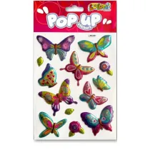 Penmate Naklejki metaliczne Rainbow Butterflies